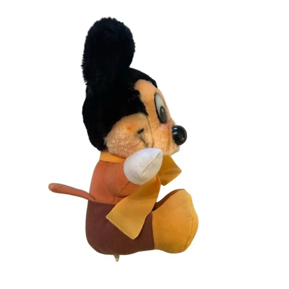 Vintage Disney Mickey's Christmas Carol Tiny Tim Mickey‎ Mouse Plush